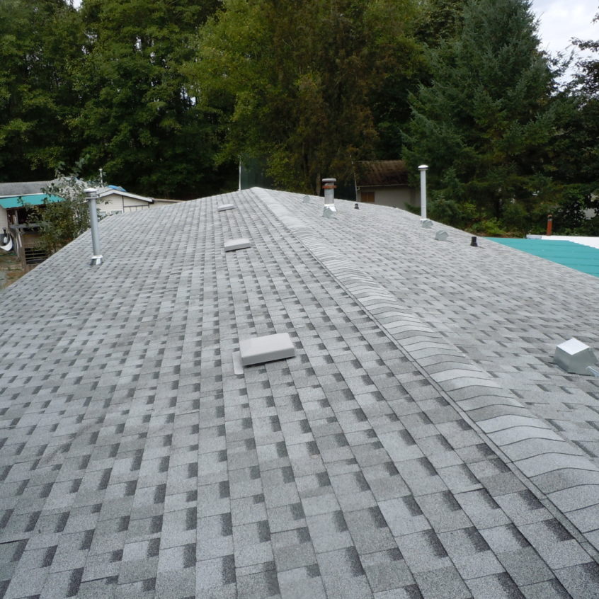 Image of roof installed by Canuck Roofing
