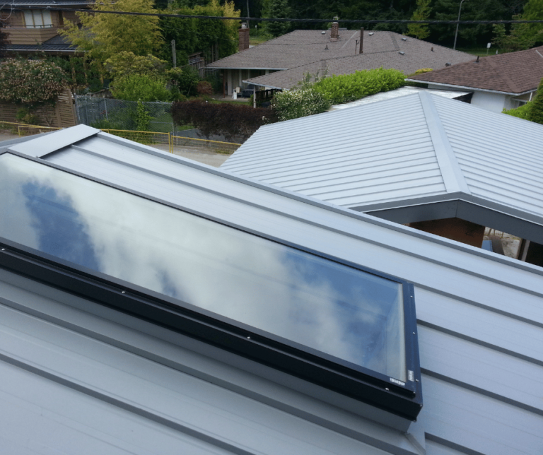 Skylights and Metal Roofs The Perfect Pair Canuck Roofing