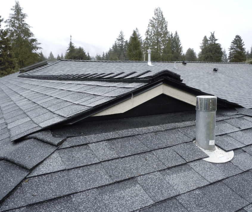 Image of roof built by Canuck Roofing